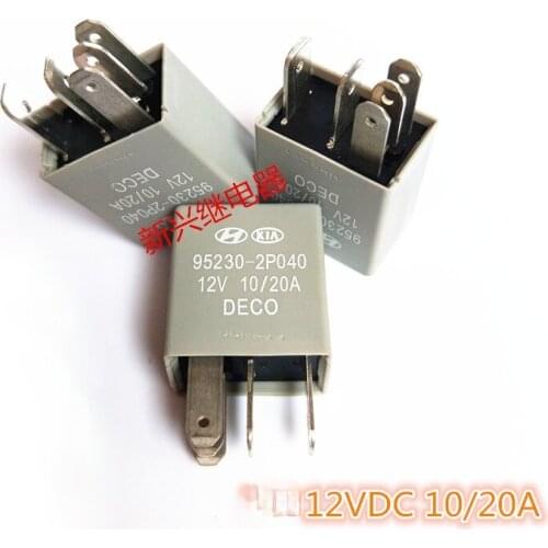 1PCS 95230-2P040 DC 12V 10/20A For Hyundai Fuse Box Car Relay