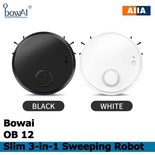 Bowai Smart Robot Vacuum Cleaner OB12 Intelligent Sweeping Robot Thin And Thin Three-In -One 1500pa Large Suction Home Appliance