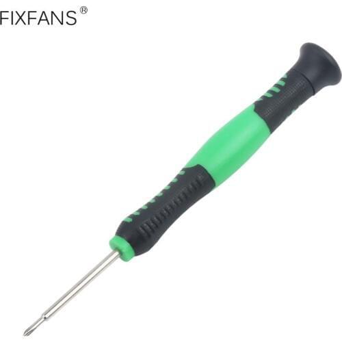 FIXFANS 2.0mm PH00 Phillips Precision Magnetic Screwdriver for Electronics DIY Repair Opening Tool Non-slip Handle