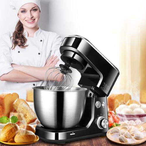 Kitchen Food Mixer Small Egg Beater Blender Multi-functional Kneading Dough Mixing Machine Eggbeater Dough Mixer SC-209