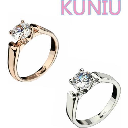 KUNIU Rings With Semi-precious Stones