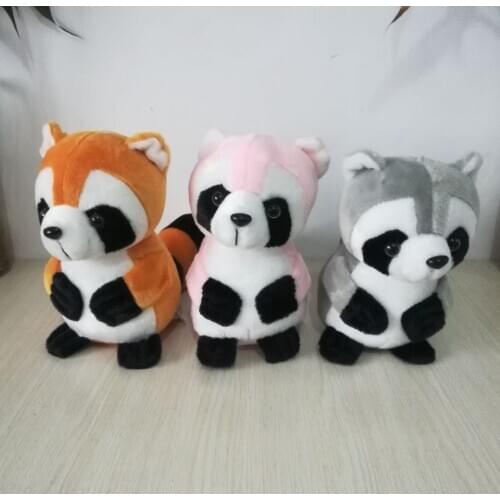 About 22cm lovely raccoon plush toy soft doll ,birthday gift b0566