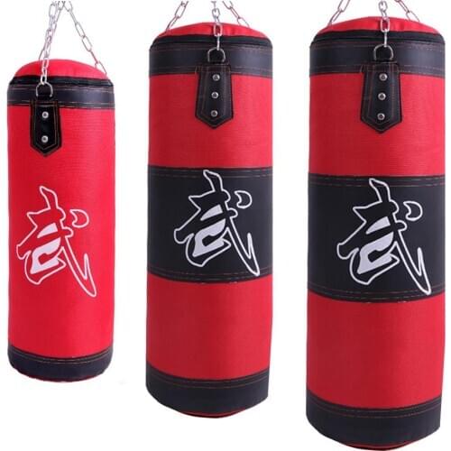 Top 4PCS Set Hollow Three-Layer Sanda Boxing Punching Bag Hanging Accessories Red Hanging Hollow Sandbag Taekwondo Tumbler Home
