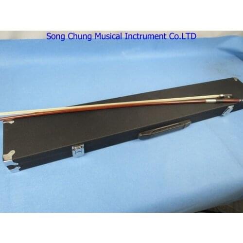 Strong black violin bow case for 6 bow holders