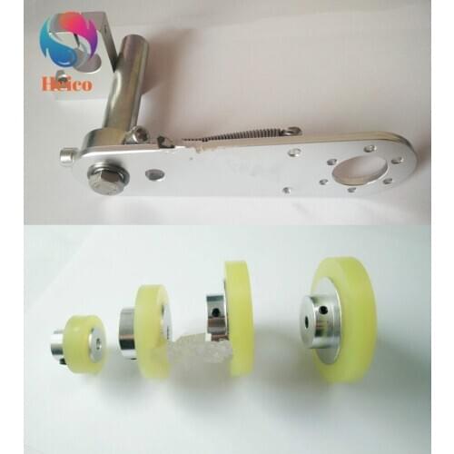 Industrial Encoder Wheel Meter Measuring Wheel Encoder With Mounting Bracket Support For Rotary Encoder