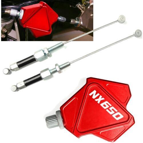 Motorbike CNC Stunt Clutch Lever Easy Pull Cable System For Honda NX650 J-X DOMINATOR 1988-1999 89 90 91 92 93 94 95 96 97 98