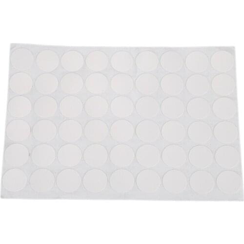 Wardrobe Cupboard Self-adhesive Screw Covers Caps Stickers 54 in 1 White