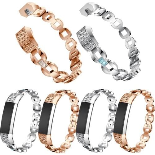Inlay diamond replacement strap For Fitbit Alta smart watch frontier/ classic band For Fitbit Alta HR smart bracelet accessories