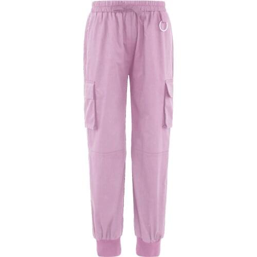Girls Sport Pants Solid Color Trousers Girl Casual Style Childrens Pants Spring Autumn Kids Clothes Girls 6 8 10 12 14 years