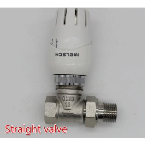 Thermostatic Head Thermostatic Valve DN15 DN20 Thermostatic Radiator Valve Angle valve underfloor heating system