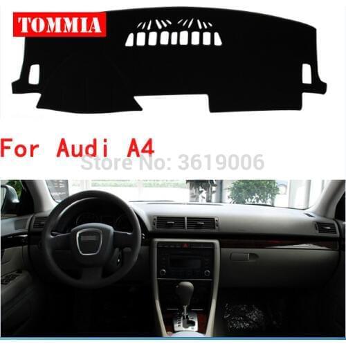 TOMMIA Interior Dashboard Cover Light Avoid Pad Photophobism Mat Sticker For Audi A4