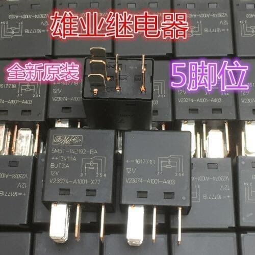 V23074-A1001-X77 car5M5T-14B192-BAPIN Relay 12V