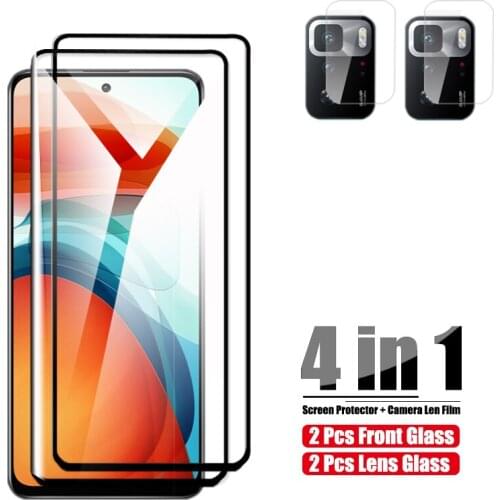 Protective Glass For Xiaomi Poco X3 NFC M3 Pro F3 GT Tempered Glass On Xiami Poco X3Pro PocoX3 Screen Protector Camera Lens Film