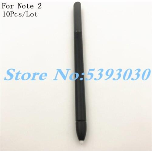 10Pcs/Lot New For Samsung Note 2 Pen Active Stylus S Pen For Samsung Galaxy Note 2 N7100 Caneta Touch Screen Pen S-Pen