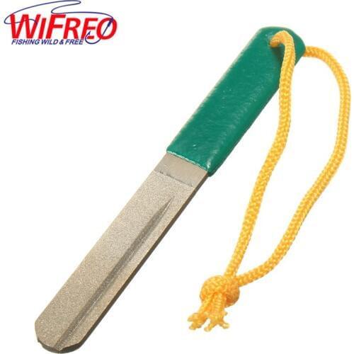Double Faces Diamond Fly Hone Hook Sharpener Fishing Tackle Tools