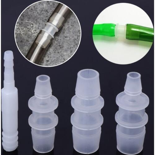 5 Pcs/Bag Water Pipe Tube Adapter Outlet Inlet Hose Control Valve For 8/12/16mm 50JC