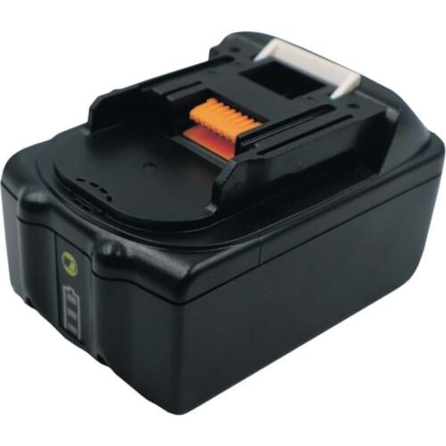 6.0Ah portable Battery Mak18B Lithium Battery18V Replacement for Makita 18V Battery BL1830 LXT400 194309-1 BL1815 BL1835