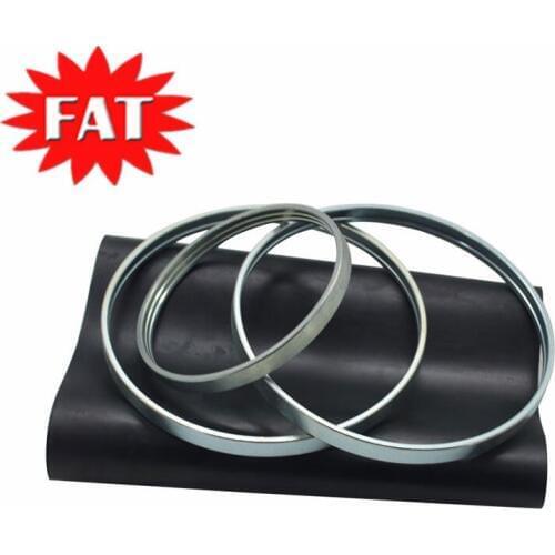 Airsusfat Rubber Sleeve Air Spring for Audi A6 C6 Front Pillow Rubber Sleeve with Rings Air Bellow Sleeve 4F0616039Q 4F0616040Q