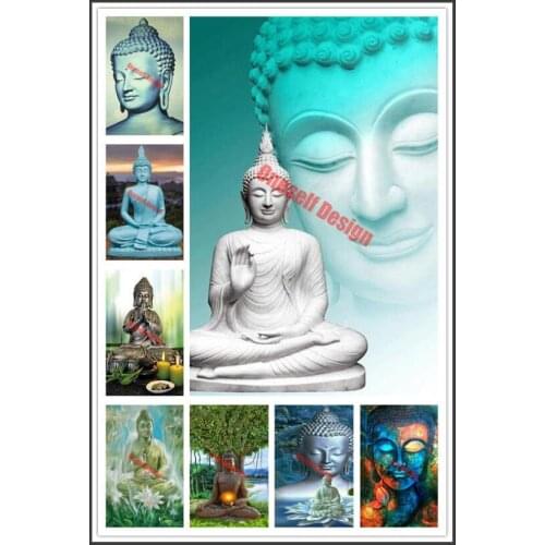 5d diamond painting full square Buddha 5d diamond mosaic sale Buddha diy diamond embroidery full set Buddha christmas gift