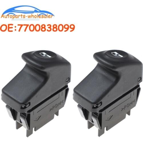Car 7700838099 For Renault Clio II Megane I BA0 BA1 EA0 EA1 DA0 Kangoo KC0 KC1 FC0 Electric Window Mirror Switch Button