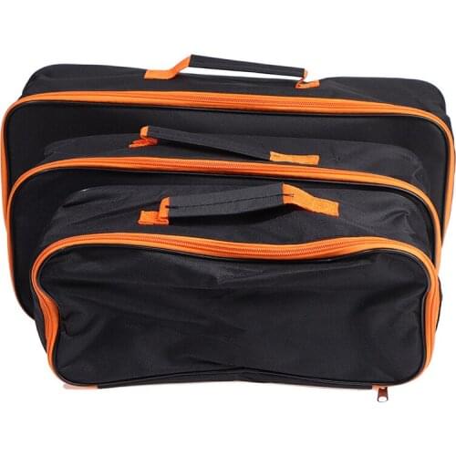 1 pcs Black Car Wear Resistant Zipper Closure Practical Storage Case With Handle Durable Portable Pouch Vacuum Cleaner Tool Bag