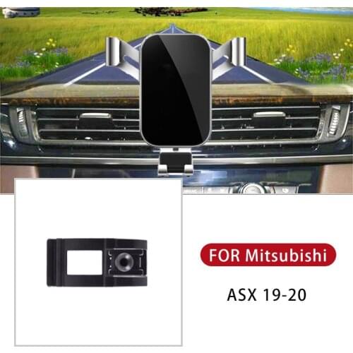 Holder For Mitsubishi ASX 2019 2020 Cell In Dashboard With Gravity For Smartphone Xiaomi Huawei Iphone GPS Support Bracket
