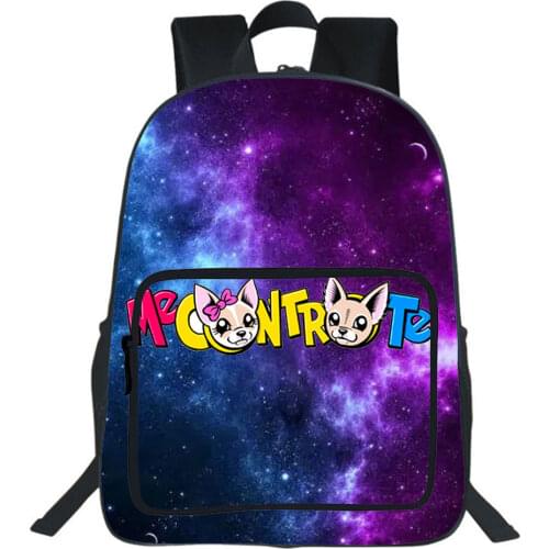 Me Contro Te Backpack Children Bag Student School Bag Teen Large Capacity Cartoon Cosplay Rucksack Boy Girl Fashion Mochila
