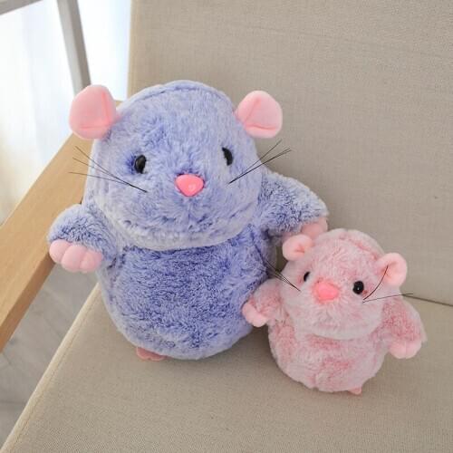 28cm Smulation Mouse Plush Toy Stuffed Soft Animal Hamster Doll Lovely Kids Baby Toy Cute Mouse Birthday Gift for Children