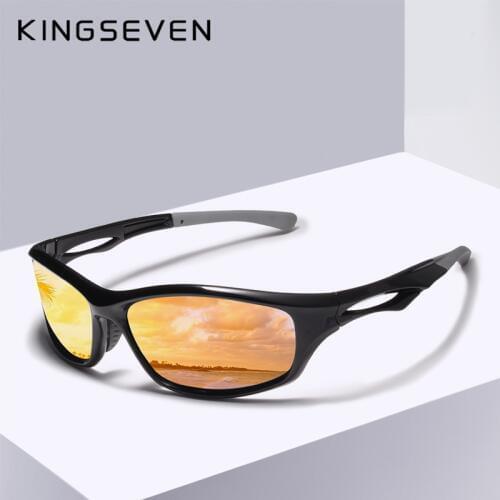 KINGSEVEN Men Driving Sunglasses Polarized Mirror Sun Glasses Classic Night Goggles Brand Designer Eyewear UV400 Gafas de sol