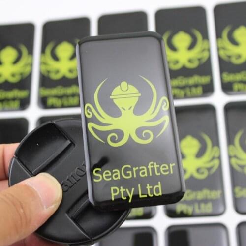 Custom hot-selling custom 3D logo Clear and Colorful round polyurethane Epoxy resin domed Sticker with your logo