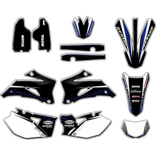 New Style Team Decal Graphics Motorcycle Sticker Kit For Yamaha WR250F WR450F WR 250F 450F 2007 2008 2009 2010 2011