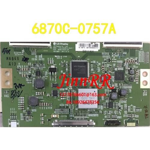 6870C-0757A V18 Original logic board For 43inch 49inch 55inch Logic board Strict test quality assurance 6870C-0757A V18