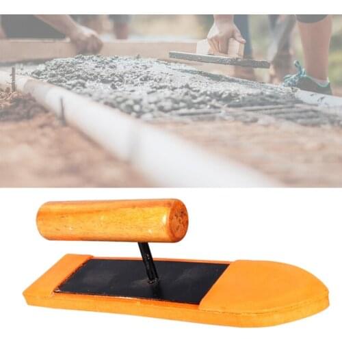 Sponge Foam Float Trowel Wooden Handle Plastering Coat Float Skimming Tile Trowel Bricklayer Tools Structure Concrete