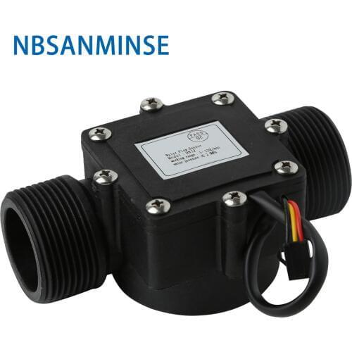 SMF-DN32 1.25 Inch Water flow sensor Petrochemical industry, small area flow control water plant NBSANMINSE