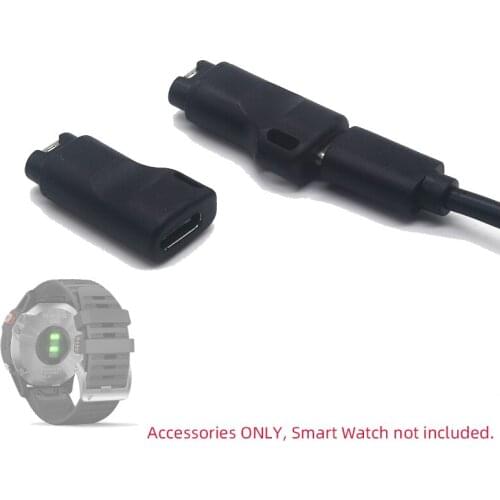 Type C USB Cable Charger Adapter for Garmin Fenix 5/5S/5X Plus Instinct 6/6S/6X Pro Venu SQ Vivoactive 4/4s/3 945 935 645 245 45