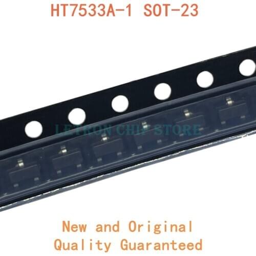 100PCS HT7533A-1 SOT-23 HT7533-1 HT33 SOT23 SMD Transistor new and original IC Chipset