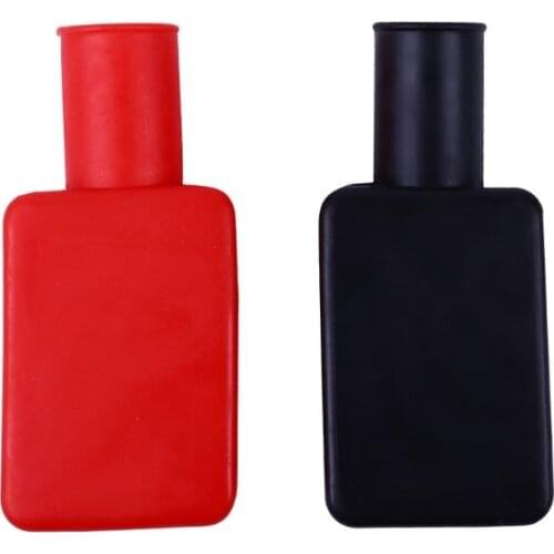 2Pcs Car Battery Negative Positive Terminal Covers Cap Boat Insulating Protector
