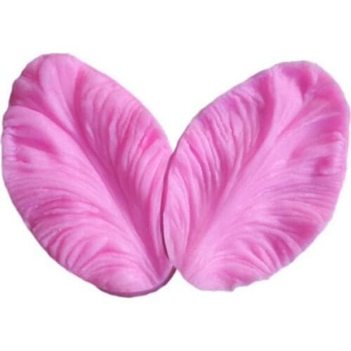 2020 New Hot Sale 2PCS/set Kitchen Bakeware Orchid Petal Flower Silicone Veiner Mold Fondant Cake Decorating Tools