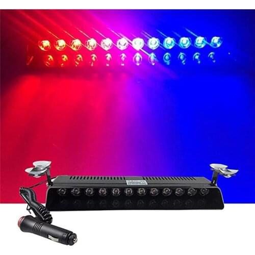 Car Emergency Light Strobe Light Stop Signal Dashboard Windshield Light Hazard Warning Lights Stroboscopes LED Flashing Light