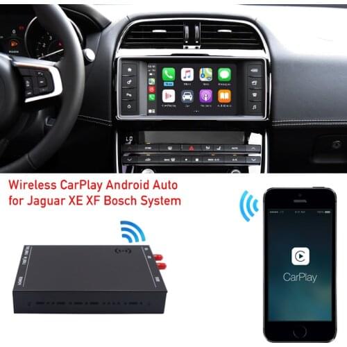Android Auto box wireless carplay adapter for Jaguar XE XF car multimedia system mirror link navigation youtube siri hand free