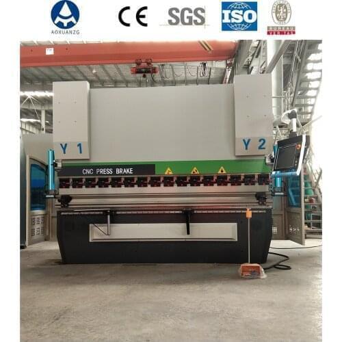 Quick delivery WC67K-100T/3200 Metal Sheet CNC High Precision Press Brake with DA66T Controller System