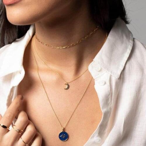 Wholesale Cheap Real 925 Sterling Silver Cable Chain Necklace with 41cm 46cm Women Simple Chain Necklace Jewelry