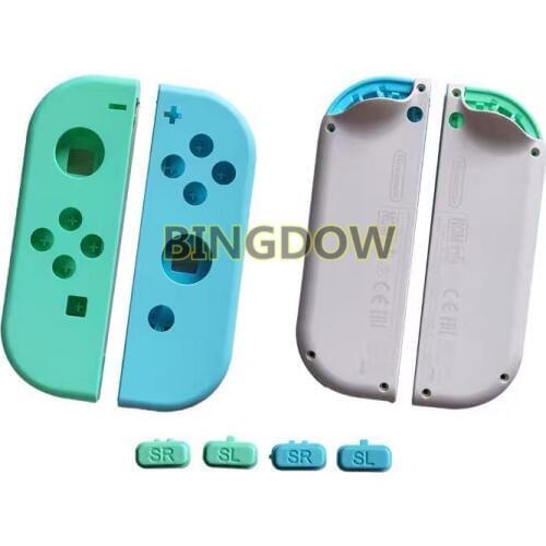 10set Animal Crossing For Nintendo Switch NX NS Joy-Con Housing Shell Cover for Switch Controller Joystick Protective Case