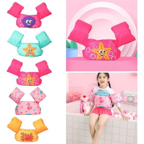 Kids Swim Vest pool floats life jackets Sea Beach Pool Toddler Swim Aid Floats Baby Swimming Training Float for Kids Infant