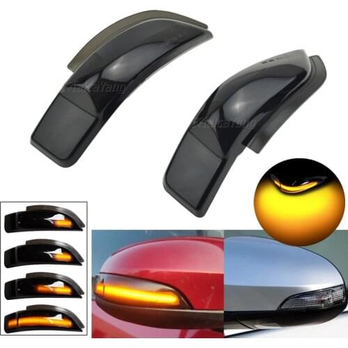Dynamic Flasher Blinker Turn Signal LED Light For Toyota Corolla Camry Prius C Avalon RAV4 Rearview Mirror Indicator