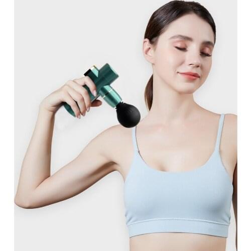 Fascia gun MINI mini portable relaxing electric massage stick vibrating fascia grab massage hammer