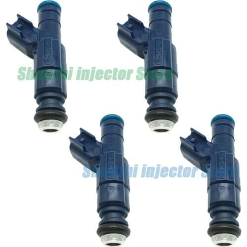 4pcs Fuel Injector Nozzle For FORD FOCUS / ECOSPORT OEM:0280156162 0 280 156 162 3M6G-BA 3M6GBA