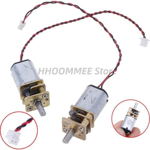 Hot DC 3V-6V 5V 55rpm Reduction Gearbox Slow Speed Micro N20 Full Metal Gear Motor 1PCS