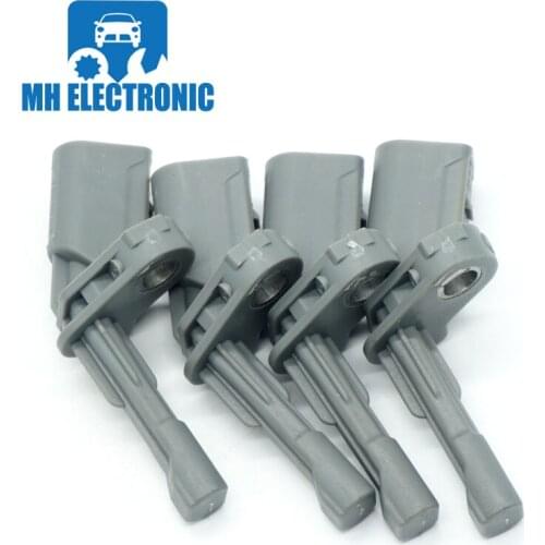 MH Electronic Rear Right 4pcs ABS Wheel Speed Sensor For Volkswagen Passat B7 MK6 Sharan Tiguan Eos Caddy CC Q3 YETI WHT003858A