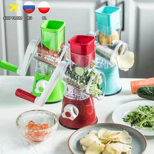 Multifunctional manual chopper potato cheese circular chopper multifunctional meat grinder kitchen accessories tools novel